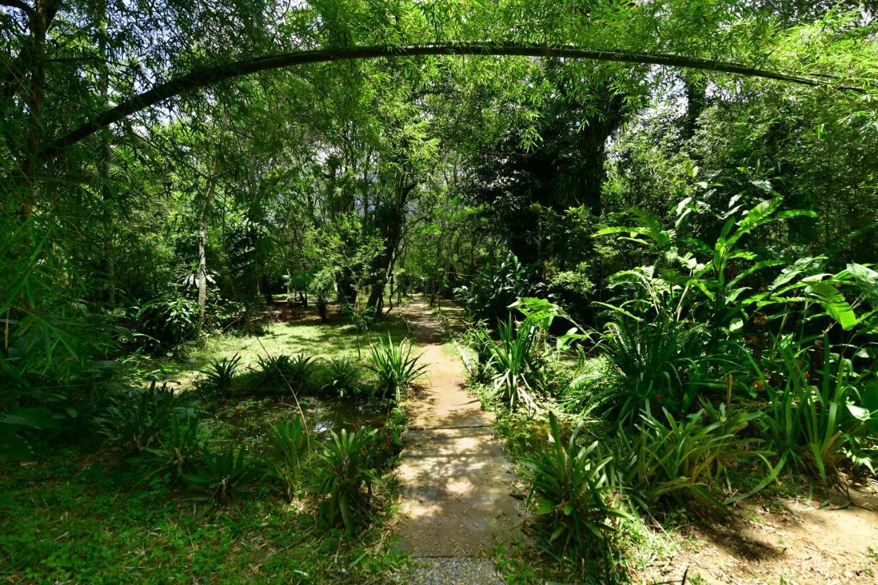 Chalé Privativo à beira do rio Jaguareguava na Mata Atlântica em Bertioga SP Villa Esterno foto